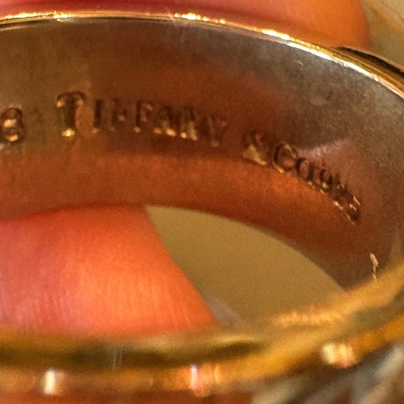 Authentic Tiffany Notes Ring - Picture 4 of 4